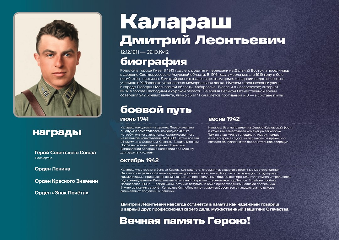 Калараш Д.Л.